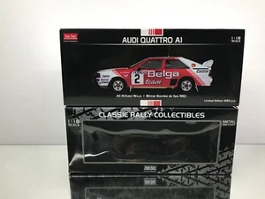 EMPTY BOX - SUN STAR 4223 AUDI QUATTRO A1 RALLY BOUCLES SPA 1983 #2 -1:18- FAIR - Picture 1 of 9