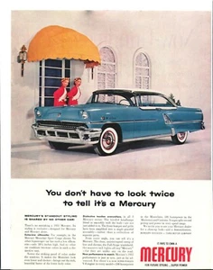 1955 MERCURY Original Vintage Auto Promo Ad - Picture 1 of 1