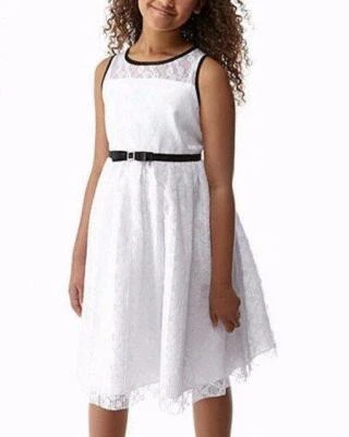 Vestido BLOOME Plus 12.5 Blanco Encaje Superpuesto Nuevo con Etiquetas $78 Foto 1 de 4