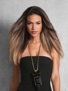 18" Human Hair Highlight Extension Extensions by Hairdo, All Colors, Straight - Picture 1 of 15