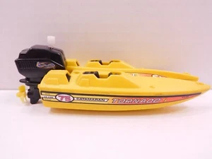 Catamarán TOMY Tornado de colección 75 lancha rápida estilo Mercury motor de cuerda 1978 - Imagen 1 de 8