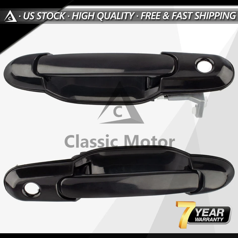 Juego de 2 manijas de puerta exteriores para Toyota Sienna 1998-2003 delanteras 6921008010C0 Foto 1 de 4