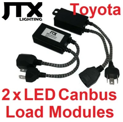 1pr 12V JTX Smart LED Canbus Load Modules suit all negatively switched vehicles  - Image 1 of 4