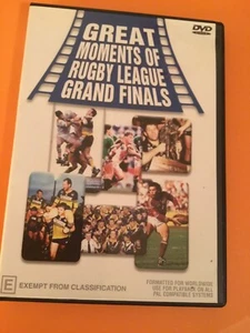Great Moments Of Rugby League Grand Finals DVD PAL - Picture 1 of 2
