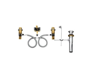 Moen 69000 M-PACT Grifo Amplia Válvula Áspera con Conjunto de Drenaje, NUEVO - Imagen 1 de 3