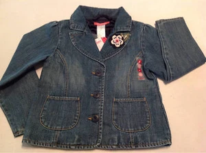 NWT Gymboree Chelsea Girl denim jacket sz 6 - Picture 1 of 1