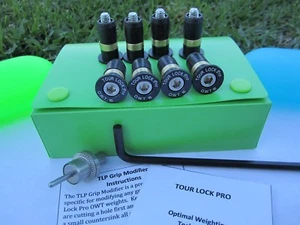 Balanza de 8 contadores Tour Lock Pro con peso(Negro 16g) para juego de hierro/cuña con herramientas/manual - Imagen 1 de 12
