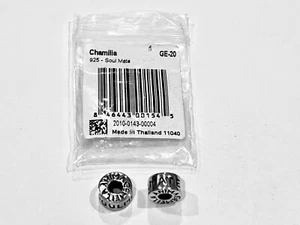 Neu mit Etikett Chamilia GE-20 (SET MIT 2 PERLEN) Seelenverwandter Sterlingsilber Perlen-Charm GE20 - Bild 1 von 4