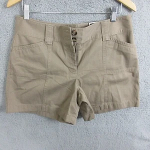 Ann Taylor Shorts Womens 8 Brown Signature Fit Just Below Waist NWT - Picture 1 of 12
