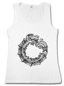AZTEC OUROBOROS DAMEN TANK TOP Indians Indian Sign Culture Mayans Religion - Picture 1 of 1
