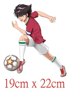 19x22cm football soccer boy iron-on creative illustration drawing artwork - Picture 1 of 8