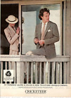 1980 Cricketeer Vintage Magazine Publicité Vêtements Hommes À La Mode