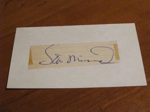 Stan Musial Autographed Index Card PSA CERTIFIED - Picture 1 of 2