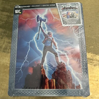 Thor: Love and Thunder  4K (2022)Limited Edition Collectible Steelbook - NEW - Image 1 of 4