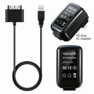 For Toshiba AT200/AT300 Tablets USB Charger Sync Cable Power Cord &US AC Adapter - Picture 1 of 13