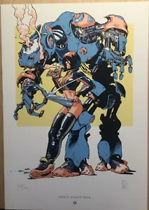 ex libris Gess: Sérigraphie "Carmen Mc Callum" - num. et signée - A4 - Foto 1 di 1