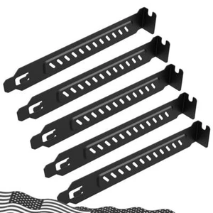 5pcs Heat Dissipation PCI Baffle Expansion Slot Cover Plate for Computer PC Case - Afbeelding 1 van 8