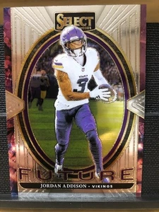 2024 Panini Select Football-Card # 14 Select Future Jordan Addison-Minnesota, NM - Picture 1 of 10