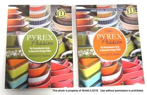 LOT 2 BOOKS PYREX PASSION 1ST & 2ND EDITIONS Michael Barber Comprehensive Guide - Picture 1 of 6