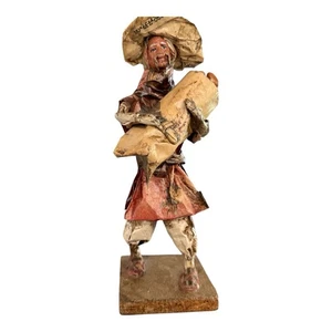 Vintage 40er Jahre Mexikanische Volkskunst Figur - Handarbeit Reispapier Skulptur - Bild 1 von 10