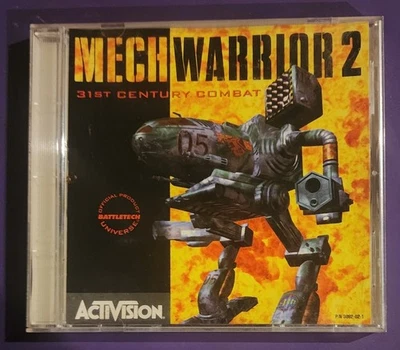 IBM Mech Warrior 2: 31st Century Combat 1995 ActiVision Battle Tech PC Disc=MINT - Image 1 of 4
