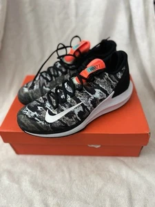 Nike Court Air Zoom Zero HC Photo Dust White Black AA801-010 Tennis Shoes Size 9 - Picture 1 of 5