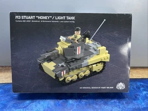 Brickmania MЗ STUART "MIEL" TANQUE LIGERO Raro Completo En Caja - Imagen 1 de 9