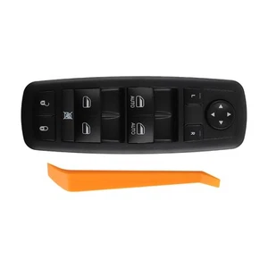 Front Driver Side Window Switch For Jeep Cherokee 2014 2015 2016 2017 Black - Picture 1 of 12