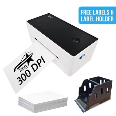 Zing 300DPI Thermal Label Printer Auto 150mm 4x6 USB PC/MAC ONLY (Not Wifi) - Image 1 of 4