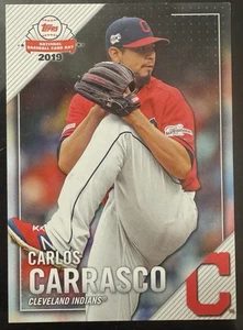 Topps 2019 National Baseball Card Day Carlos Carrasco #CLE-3 - Picture 1 of 2