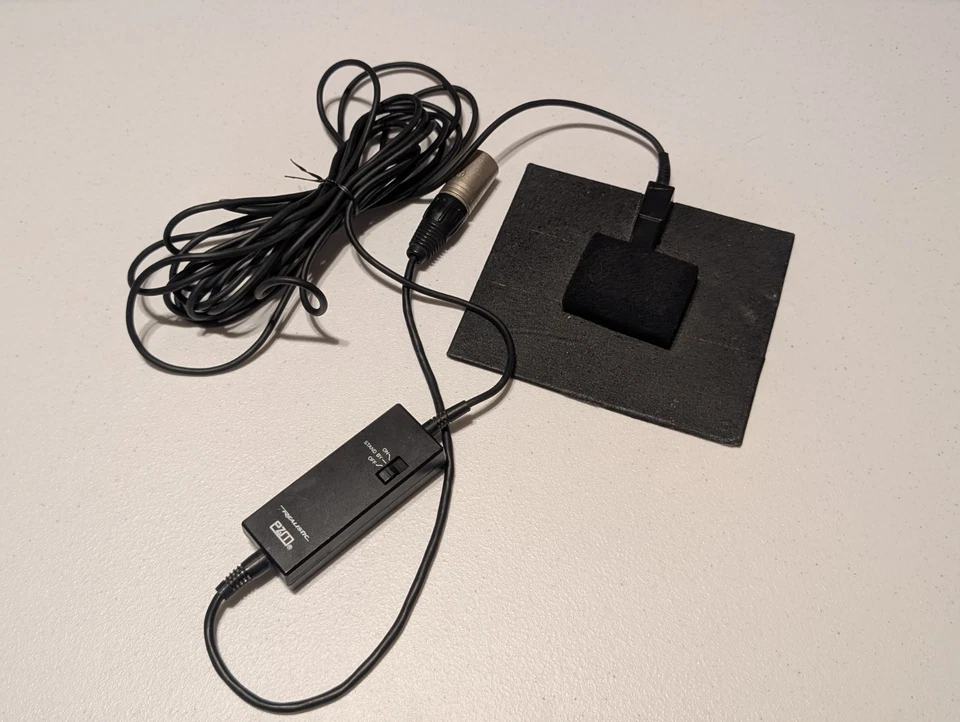 Realistic PZM Boundary Microphone 33-1090B Pressure Zone Microphone Read Desc! - Image 1 of 4