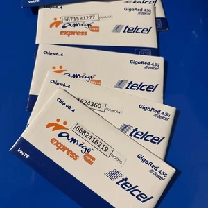 Telcel Sim Card LADA 669 Guasave Sinaloa Mexico - Picture 1 of 1