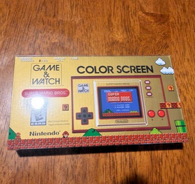 NEW Sealed Nintendo Game and Watch Super Mario Bros Color Screen Free Shipping