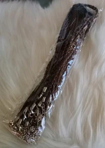 20 New Braided Faux Leather Necklace Cord for Pendants Brown 17" + Extender - Picture 1 of 4