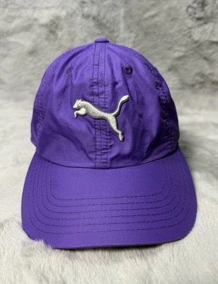 Gorra Puma Morado Correa Trasera Ajustable Logo Bordado Exterior Foto 1 de 4