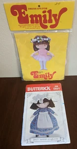 Ballerina Dress Ups for Emily Joan Walsh Anglund PLUS Emily Rag Doll Pattern NEW - Picture 1 of 2