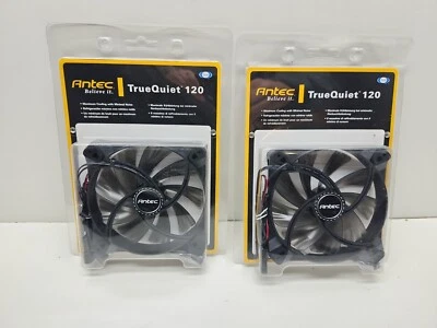 2-pack Antec True Quiet 120, 120mm×120mm×25mm, 600/1000RPM - Image 1 of 4