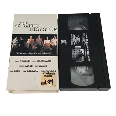 This So-Called Disaster VHS Video Tape Sean Penn Woody Harrelson Nick Nolte - Image 1 of 4
