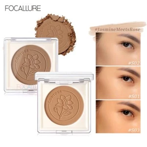 FOCALLURE 3 Farben matt Bronzer konturierendes Gesichtspulver einfach zu mischen Make-up - Bild 1 von 9