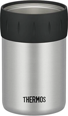 Soporte para latas frías THERMOS para latas de 350 ml plateadas JCB-352 SL acero inoxidable Foto 1 de 4