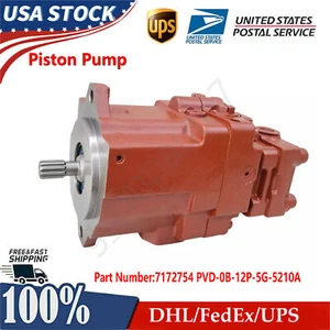 Hydraulic Pump 7172754 for Bobcat E16 E17 E19 E20 Main Pump PVD-0B-12P-5G-5210A - Picture 1 of 7