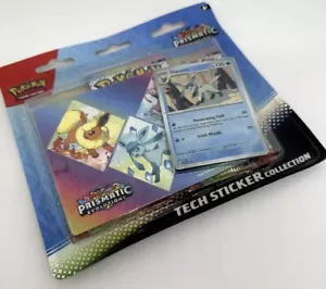 POKÉMON Escarlata y Violeta: Glaceon Evoluciones Prismáticas Tecnología Colección de Pegatinas - Imagen 1 de 2