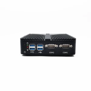 Windows 11 Pro Fanless Mini PC Intel J4125 8GB DDR4 RAM 128GB NVMe Dual-LAN HDMI - Picture 1 of 5