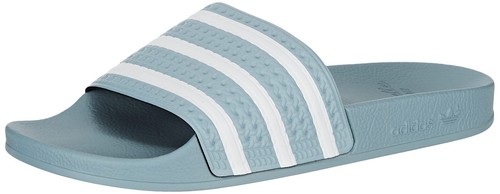 Sandali Adidas Unisex Adilette 9.5 Donna 9.5 Uomo Magic Grey Ftwr Bianco Magic Gre
