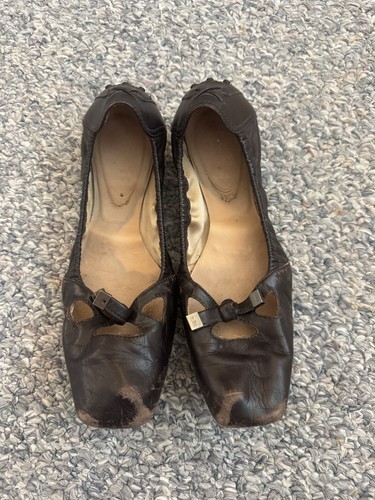 TOD’S Pantofole Tod's Ballet colore marrone scuro taglia donna