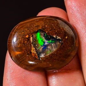 (20X25X07 MM) 32,05 quilates. Ópalo de roca de coroita natural ovalado piedra preciosa de alta calidad - Imagen 1 de 7