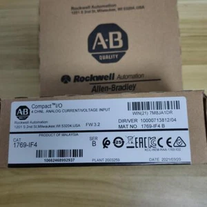 Nuovo modulo ingresso analogico AB 1769-IF4/B CompactLogix 4CH 1769IF4 sigillato in fabbrica - Foto 1 di 5