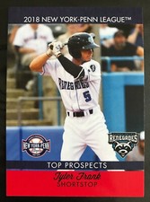 2018 Choice New York-Penn League Top Prospects #11 Tyler Frank Rookie TB Rays