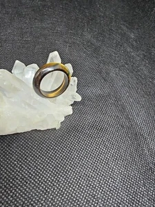 Tigerauge Ring Größe 60,Stärke 5mm. - Bild 1 von 1