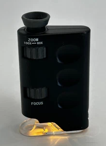 Carson MicroMax 60x-100x Pocket Microscope - Picture 1 of 4